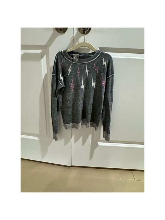 Autumn Cashmere Other - Girls Autumn Cashmere Lightning Bolt Sweater Size 8